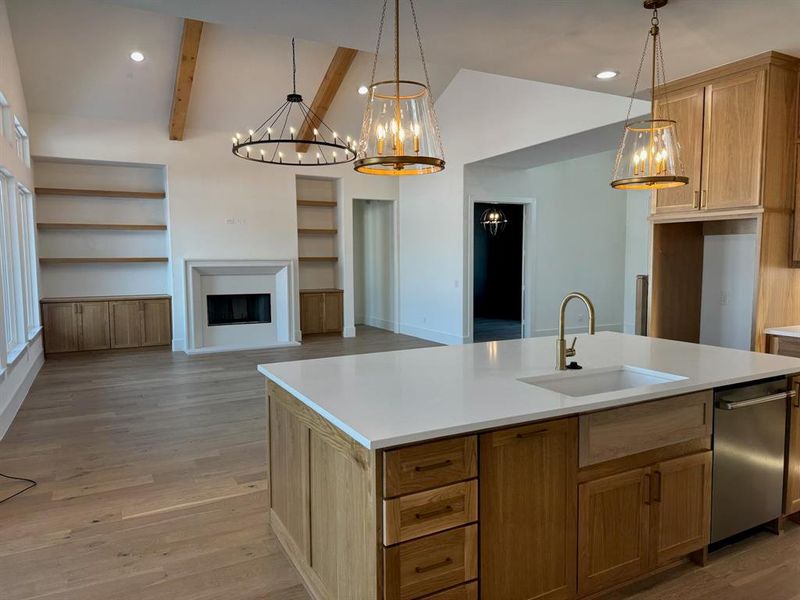 Furnished interior view inside a new home in , Gunter (Image 11).