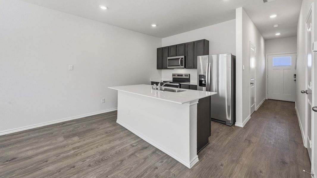 Furnished interior view inside a new home in Arbor Trails South, Princeton (Image 3).