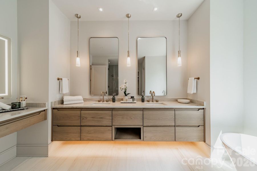 Furnished interior view inside a new home in , Cornelius (Image 33).