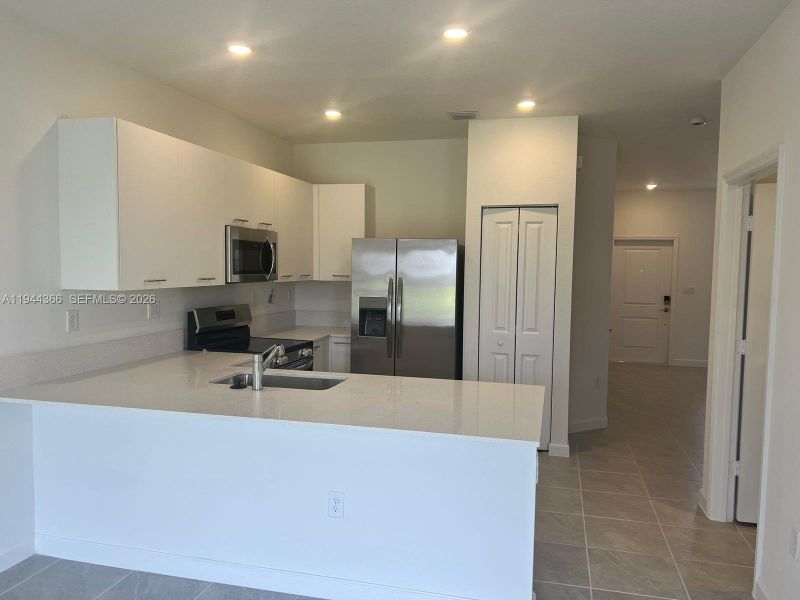 Furnished interior view inside a new home in , Miami (Image 4).
