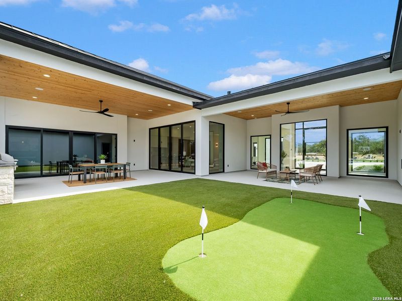Exterior details and patio area of a home in , Fair Oaks Ranch (Image 24).