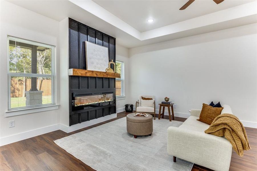 Furnished interior view inside a new home in , Fort Worth (Image 3).