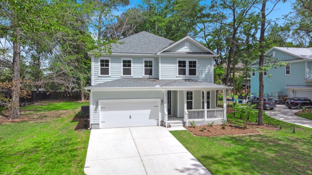 Front exterior of a new home in , Hollywood, SC, highlighting curb appeal (Image 29). Front exterior of a new home in , Hollywood, SC, highlighting curb appeal (Image 29).