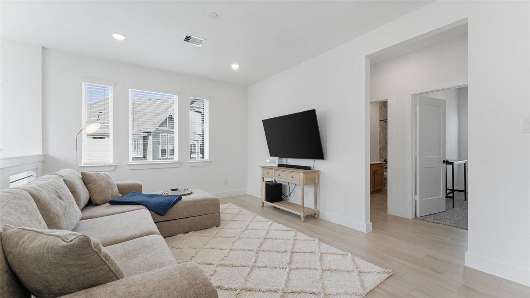 Furnished interior view inside a new home in Balmoral, Humble (Image 32).