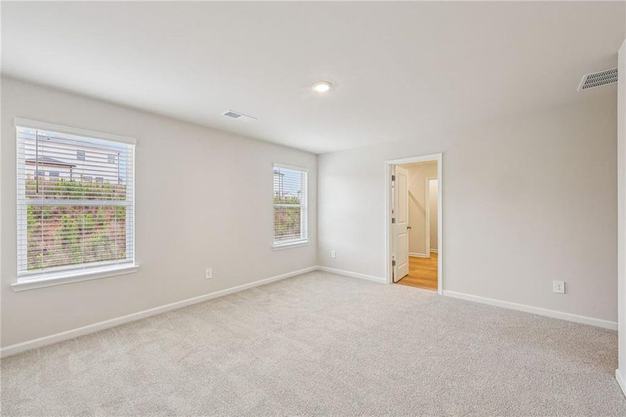 Spacious, unfurnished interior of a new home in Hawthorne Station, College Park (Image 25). Spacious, unfurnished interior of a new home in Hawthorne Station, College Park (Image 25).
