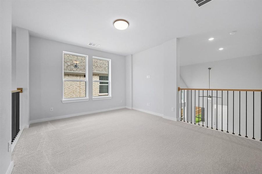 Spacious, unfurnished interior of a new home in Mosaic: 40ft. lots, Celina (Image 17). Spacious, unfurnished interior of a new home in Mosaic: 40ft. lots, Celina (Image 17).