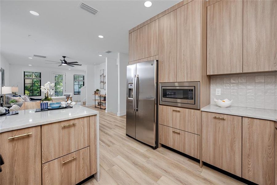 Furnished interior view inside a new home in , Tampa (Image 19).