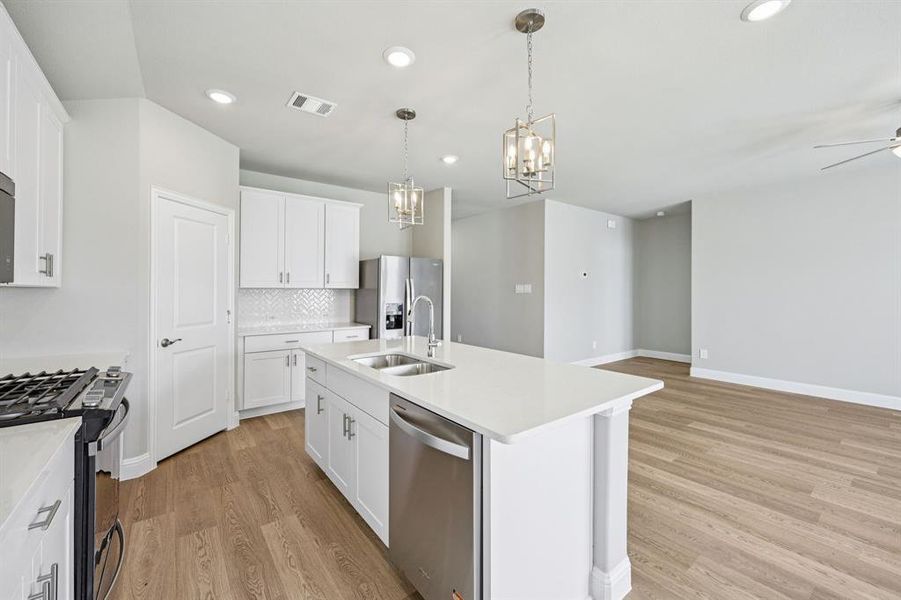 Photo is not of the actual home, but is an inspirational photo of builder’s model home and may depict options, furnishings, and/or decorator features that are not included.