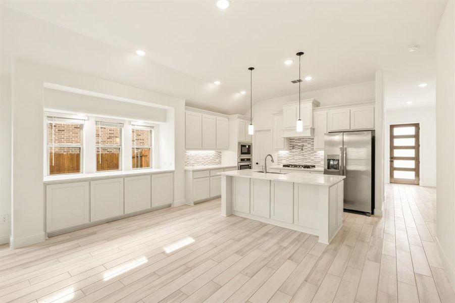 Furnished interior view inside a new home in West Crossing, Anna (Image 12).