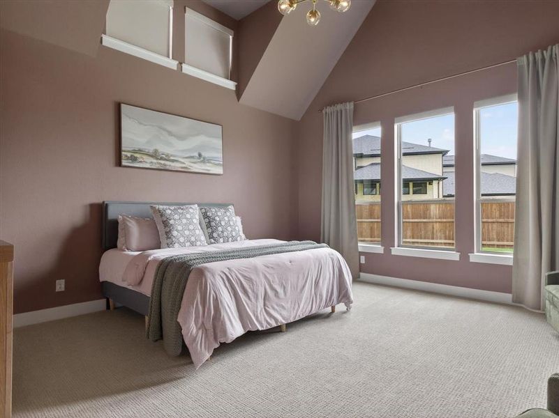 Furnished interior view inside a new home in Light Farms Graham/Reagan, Celina (Image 8). Furnished interior view inside a new home in Light Farms Graham/Reagan, Celina (Image 8).