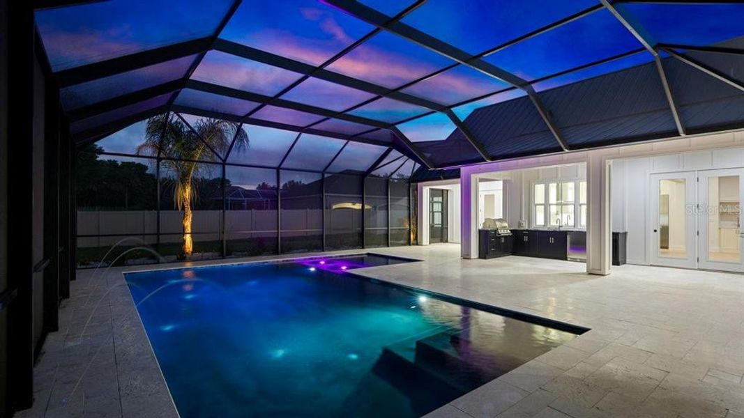 Exterior details and patio area of a home in , Port Orange (Image 38).