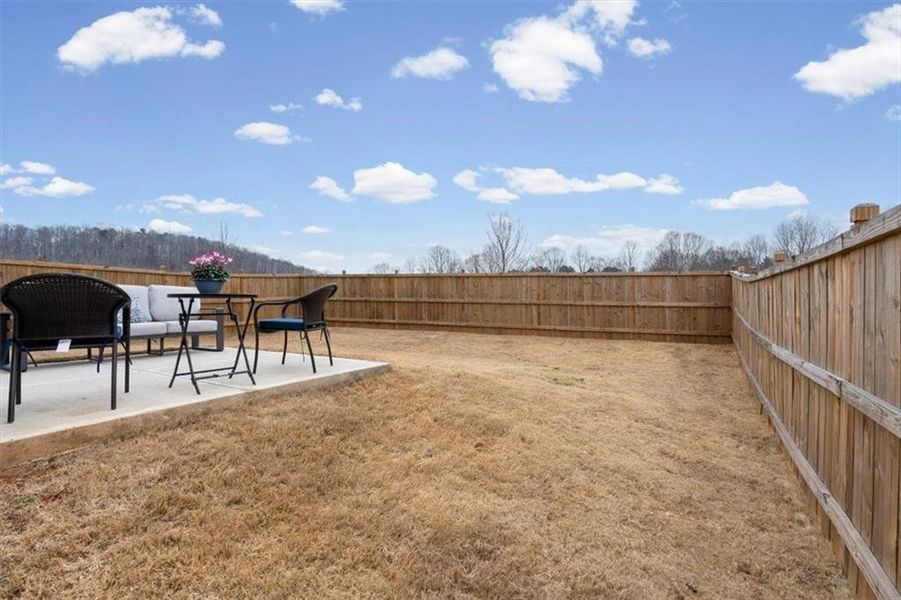 Exterior details and patio area of a home in , Dawsonville (Image 3).