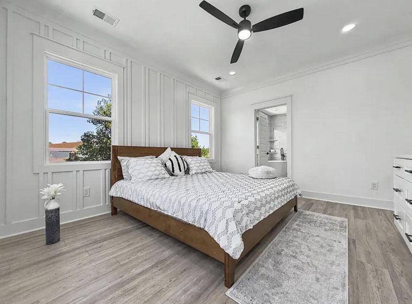 Furnished interior view inside a new home in , North Charleston (Image 7).