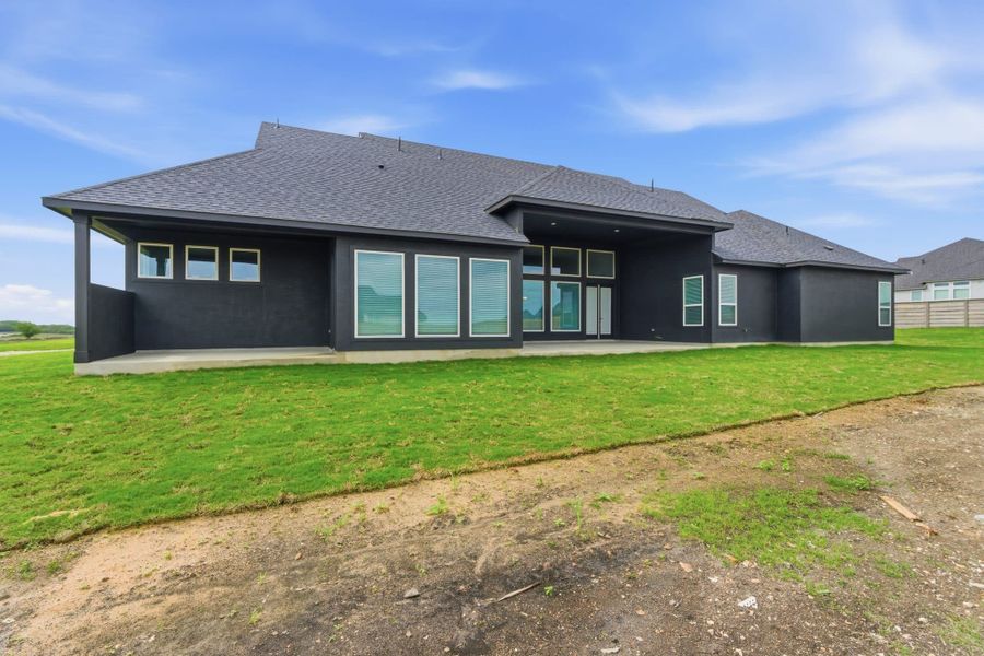 Exterior details and patio area of a home in Regency Ranch, Marion (Image 34).