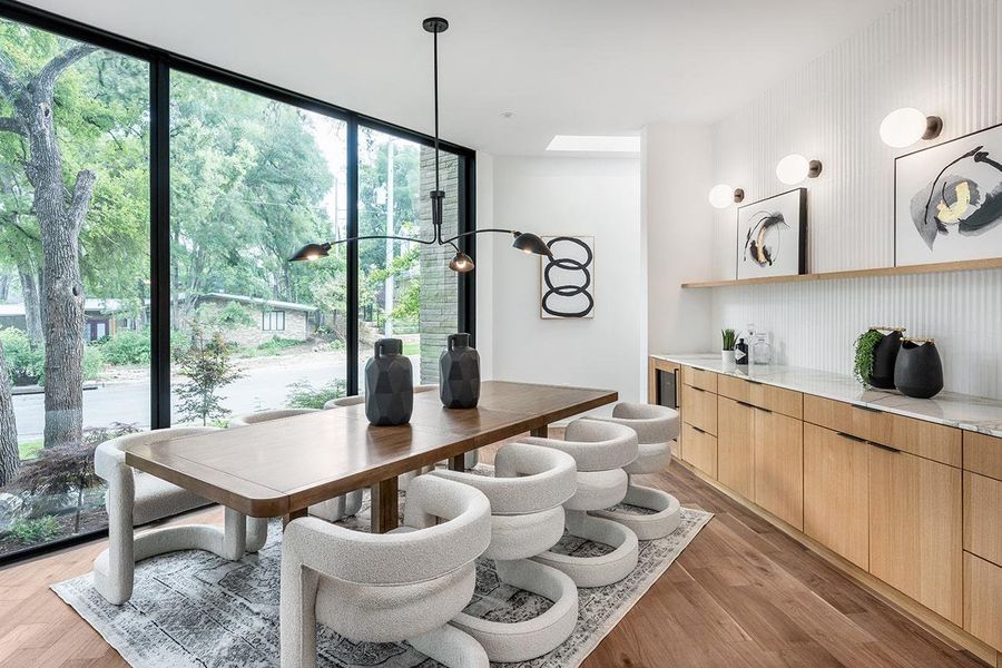 Furnished interior view inside a new home in , Austin (Image 7).