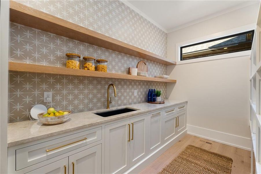 Furnished interior view inside a new home in , Canton (Image 65).