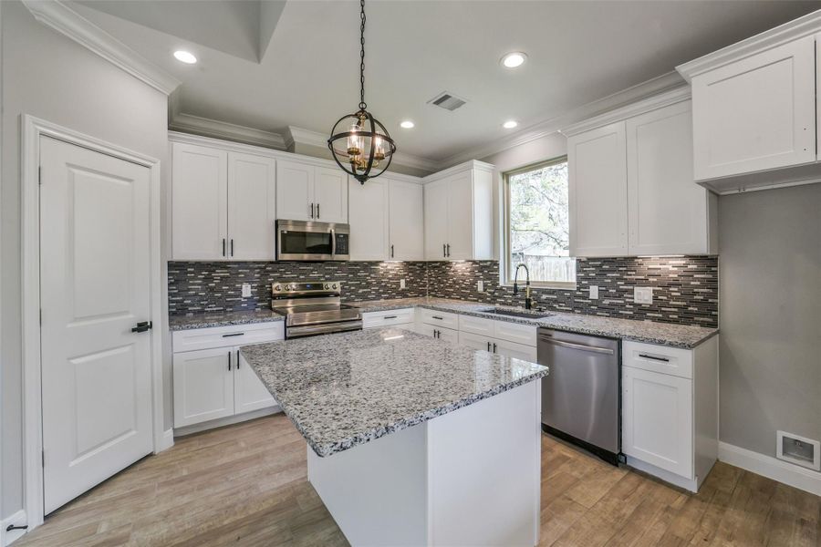 Furnished interior view inside a new home in , Richmond (Image 5).