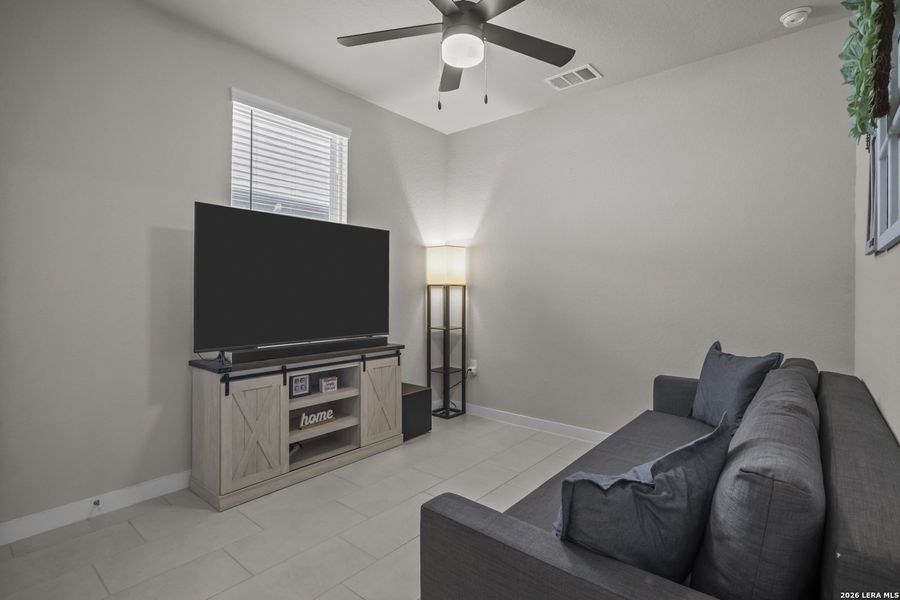 Furnished interior view inside a new home in VIDA, San Antonio (Image 26).