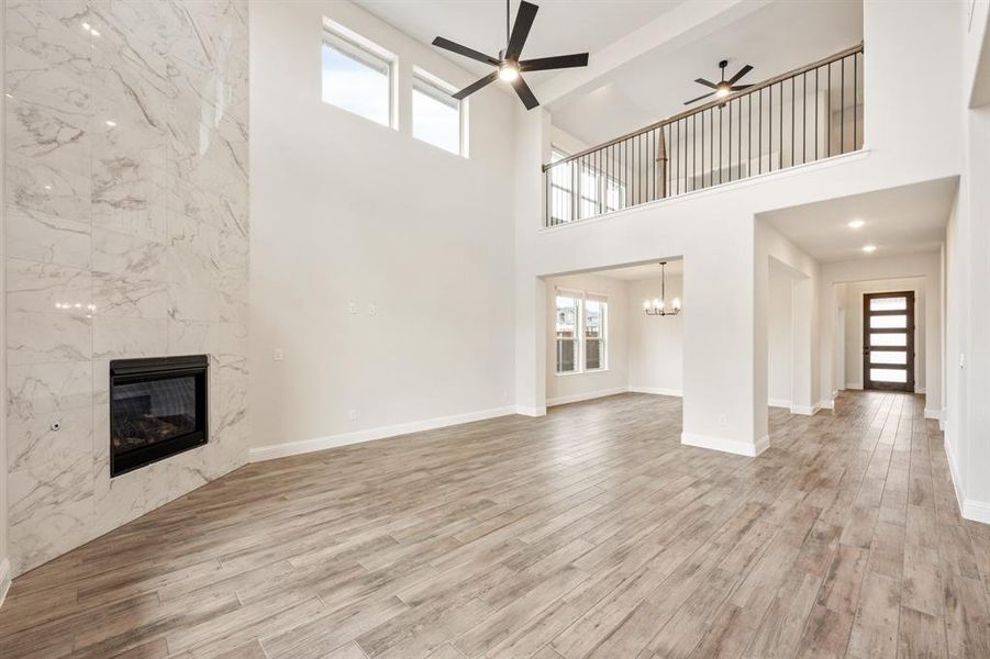 Spacious, unfurnished interior of a new home in Sonoma Verde, McLendon-Chisholm (Image 30).