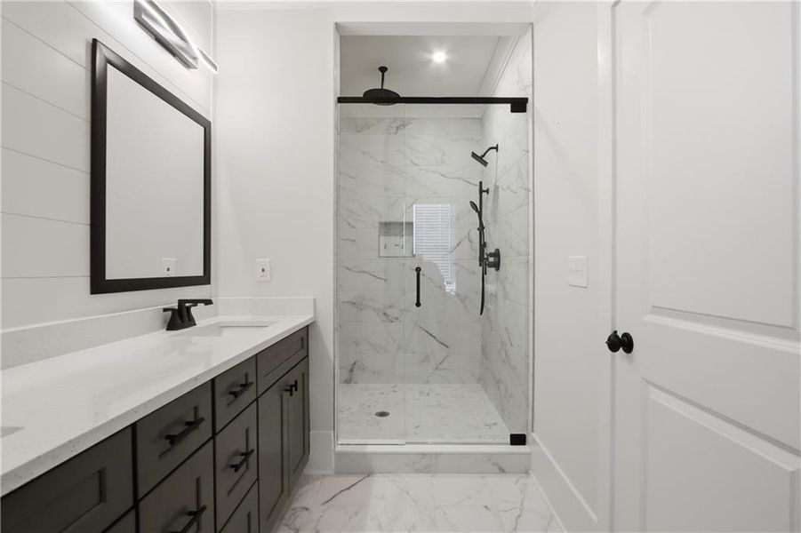 Furnished interior view inside a new home in , Braselton (Image 6).