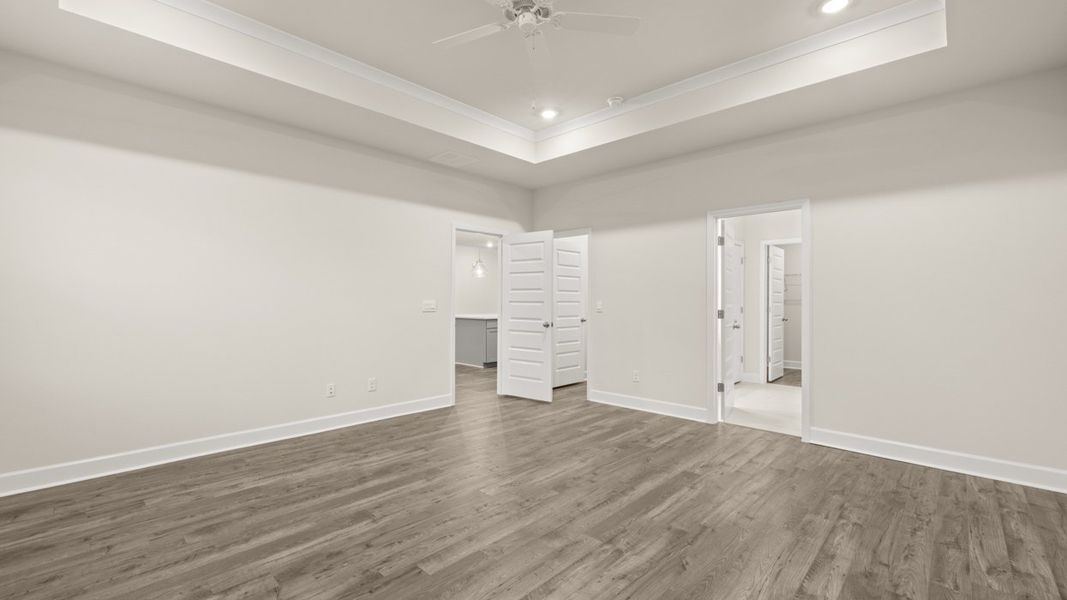 Representative unfurnished interior of a home built from the Marlene by D.R. Horton in Heritage Pointe, Senoia (Image 17).