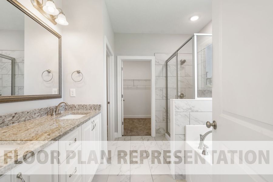 Furnished interior view inside a new home in Forrest Bluff, North Augusta (Image 6).