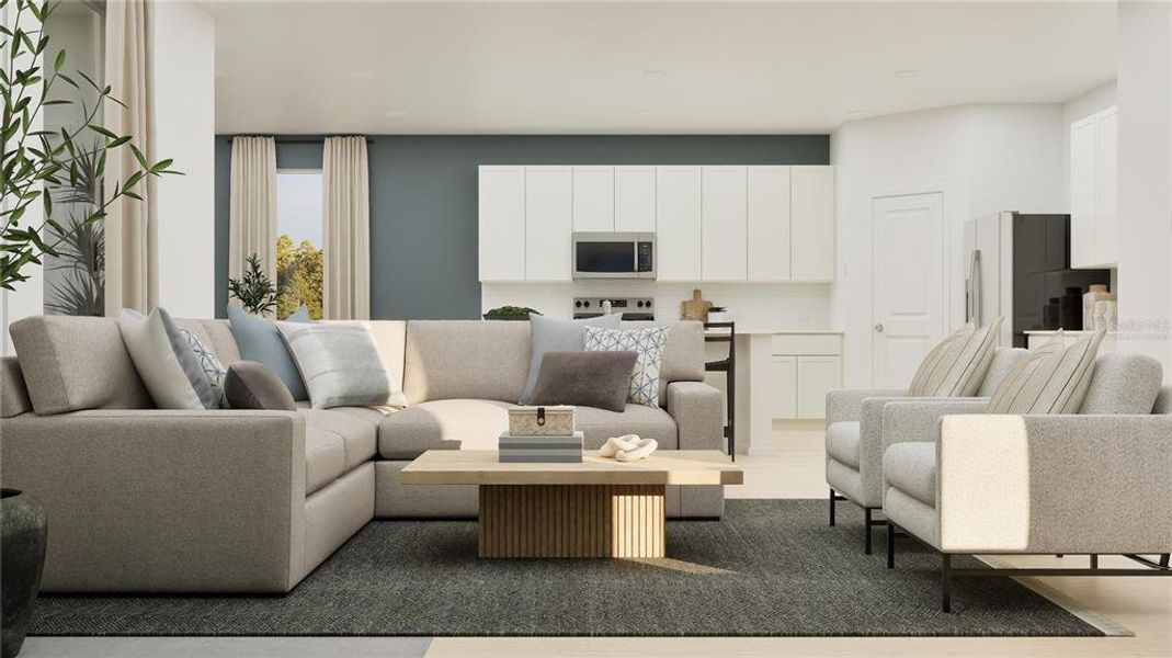 Furnished interior view inside a new home in , Minneola (Image 11). Furnished interior view inside a new home in , Minneola (Image 11).