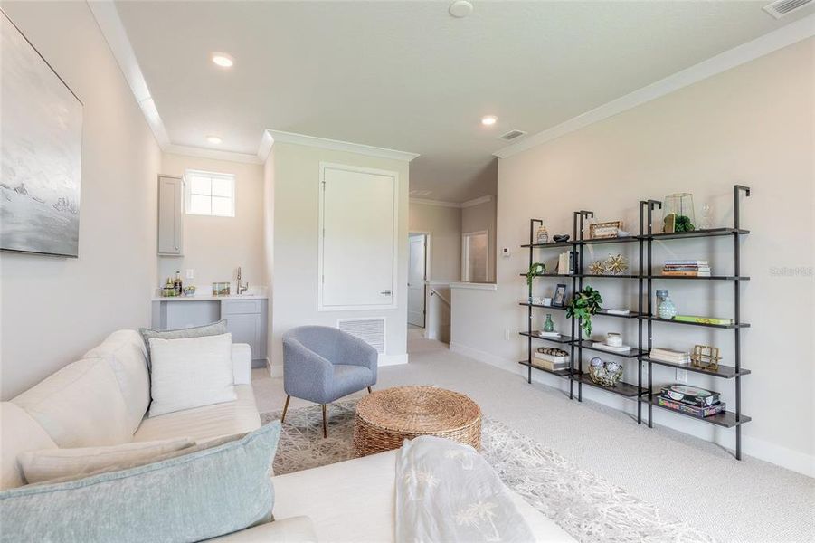 Furnished interior view inside a new home in , New Smyrna Beach (Image 9).
