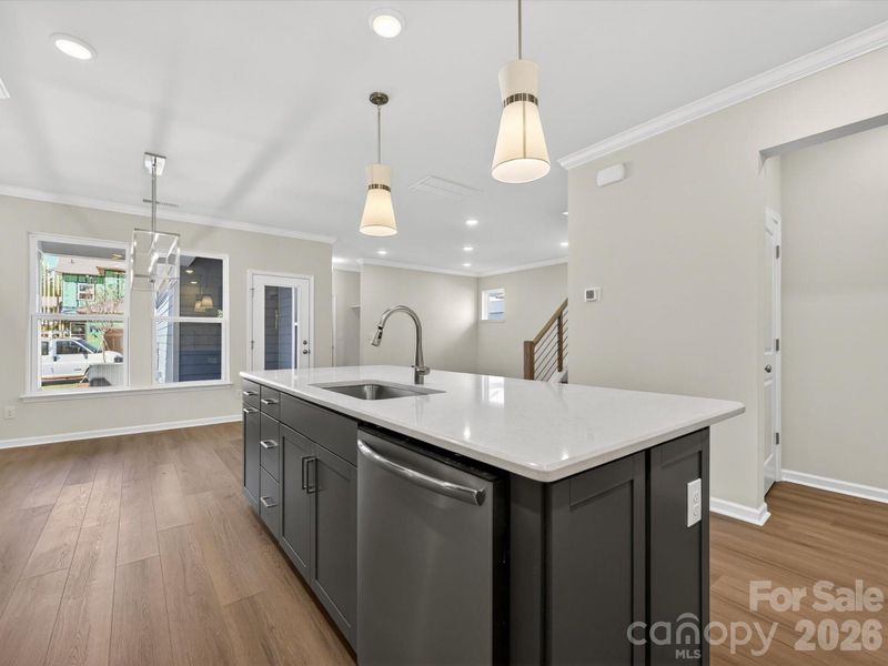 Furnished interior view inside a new home in Whitley Preserve – Park Collection, Mint Hill (Image 10). Furnished interior view inside a new home in Whitley Preserve – Park Collection, Mint Hill (Image 10).