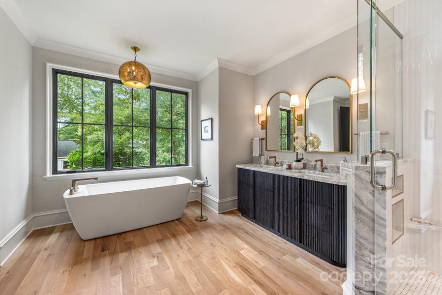 Furnished interior view inside a new home in , Charlotte (Image 16). Furnished interior view inside a new home in , Charlotte (Image 16).