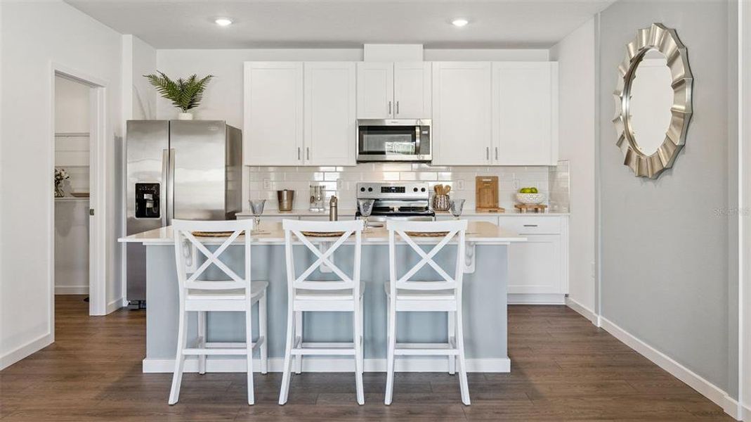 Furnished interior view inside a new home in Halifax Plantation Villas, Ormond Beach (Image 13).