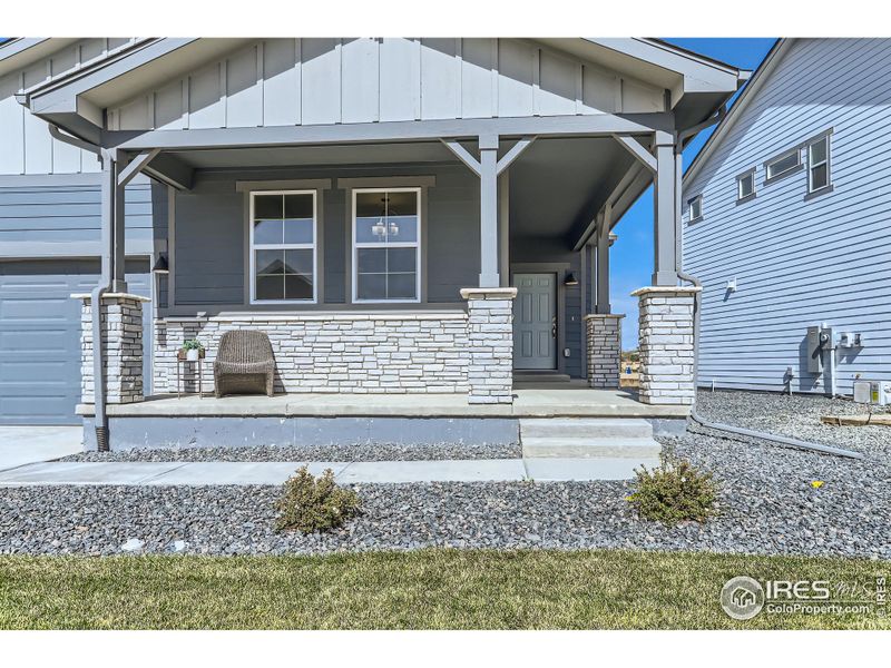 These photos are renderings of another model with the same floorplan and give you a sense of what the home and elevation look like. Pictures of the actual house will be uploaded once it is completed.