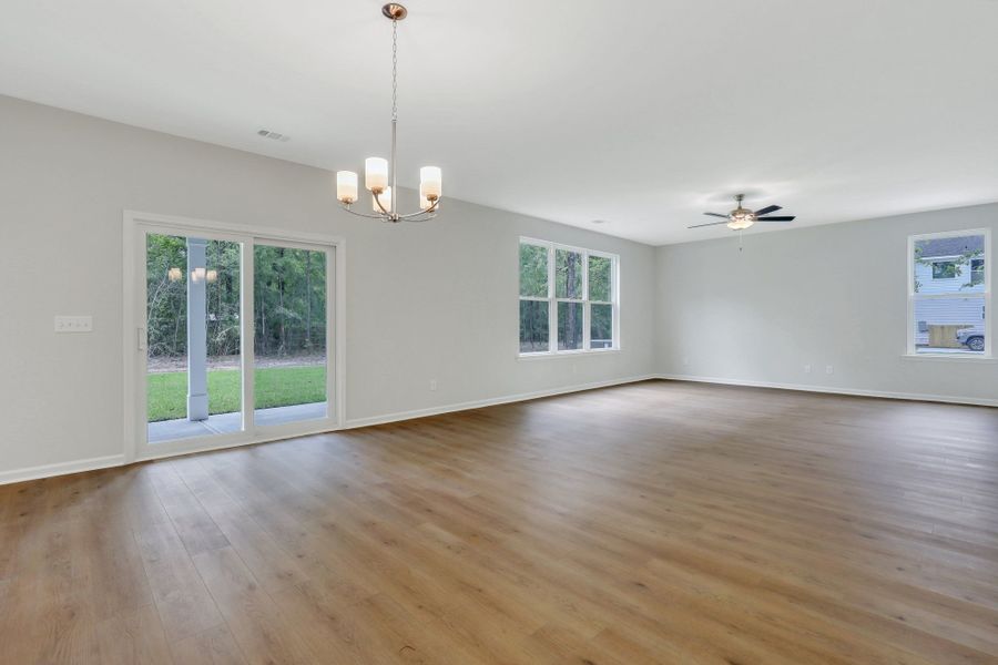 Representative unfurnished interior of a home built from the The Brookhaven by Smith Family Homes in Ramsey Landing, Rincon (Image 22).