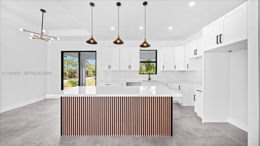 Furnished interior view inside a new home in , Cape Coral (Image 10).