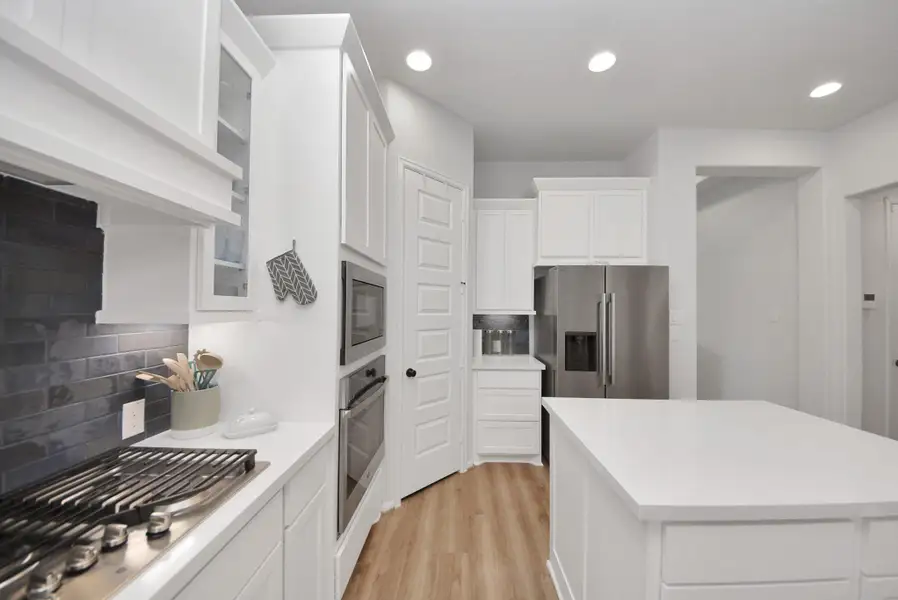 Furnished interior view inside a new home in , Humble (Image 36).