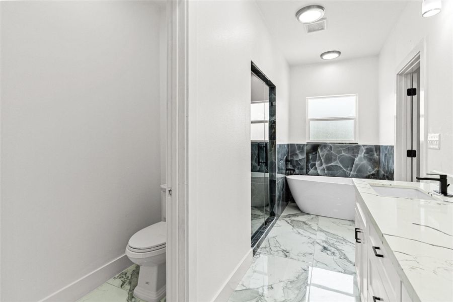 Furnished interior view inside a new home in , Houston (Image 6).