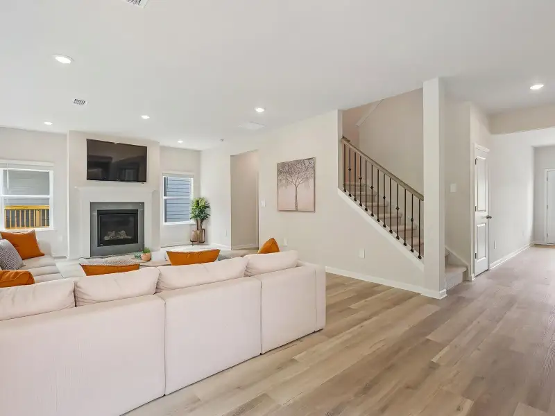 Furnished interior view inside a new home in Harmony Manor, Fairburn (Image 3).