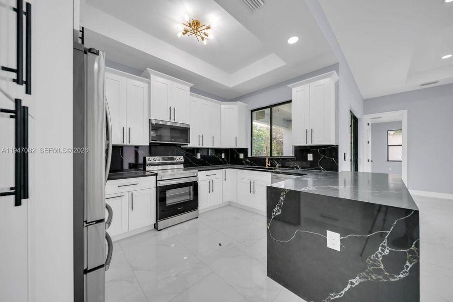 Furnished interior view inside a new home in , Lehigh Acres (Image 7).