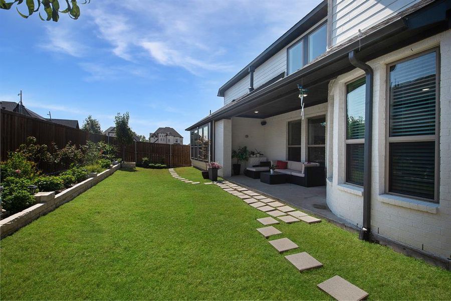 Front exterior of a new home in , Wylie, TX, highlighting curb appeal (Image 19).