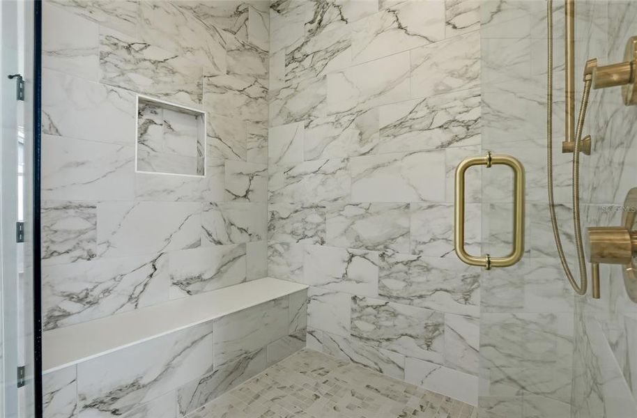 Close-up of interior finishes inside a home in Blanc, St. Petersburg (Image 21).