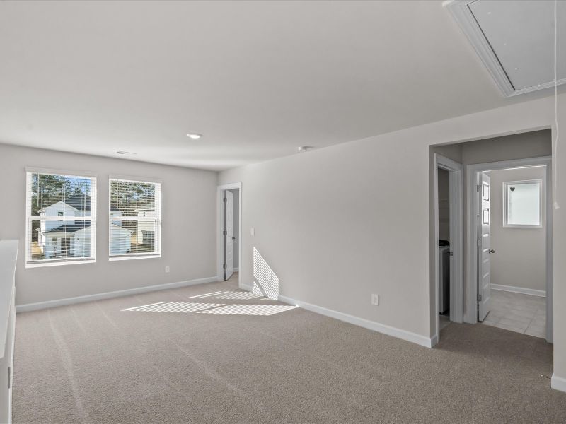 Spacious, unfurnished interior of a new home in The Farm at Wells Creek - Heritage Collection, Gray Court (Image 12).