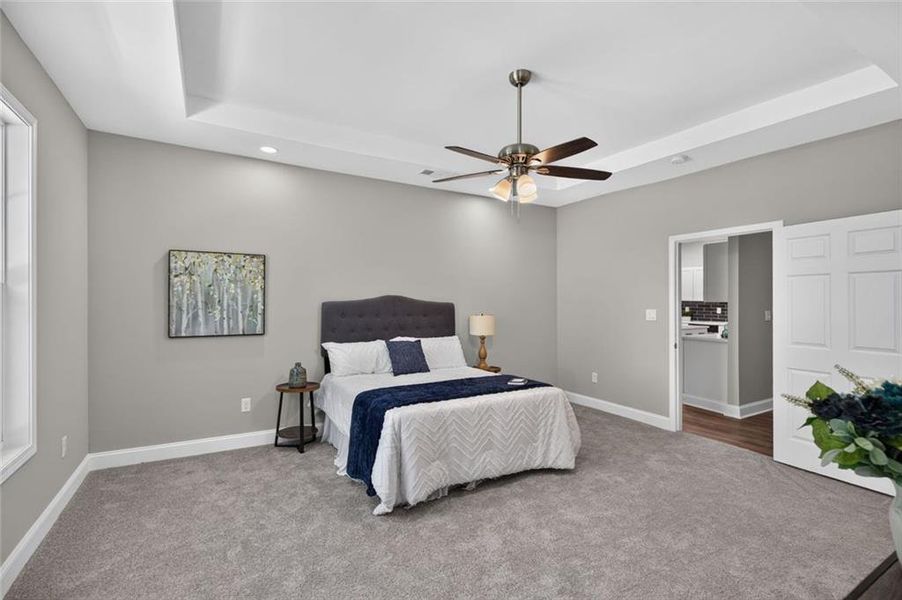 Furnished interior view inside a new home in , Auburn (Image 19). Furnished interior view inside a new home in , Auburn (Image 19).