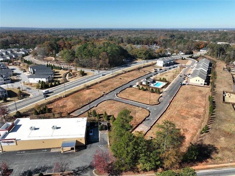 Site preparation for new homesites in Wilkins Walk, Mableton (Image 38). Site preparation for new homesites in Wilkins Walk, Mableton (Image 38).