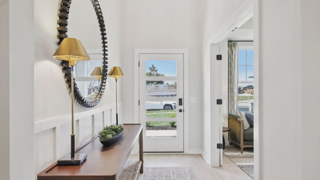 Furnished interior view inside a new home in Cottages of Bearwood, Mount Pleasant (Image 4).