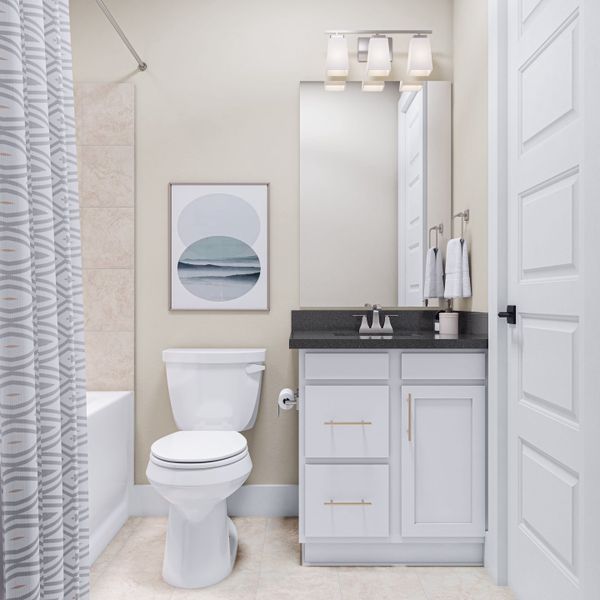 Furnished interior view inside a new home in Clopton Farms, Montgomery (Image 26).