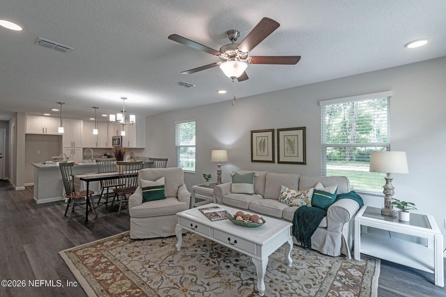 Furnished interior view inside a new home in , Jacksonville (Image 15).