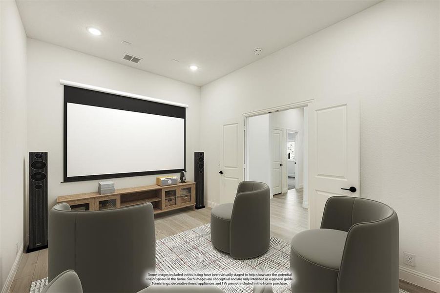 Furnished interior view inside a new home in Silo Mills Classic 70, Joshua (Image 4). Furnished interior view inside a new home in Silo Mills Classic 70, Joshua (Image 4).