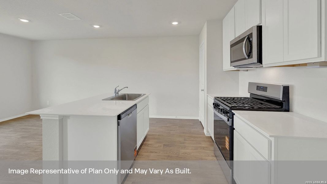 Furnished interior view inside a new home in Navarro Fields, Seguin (Image 8).