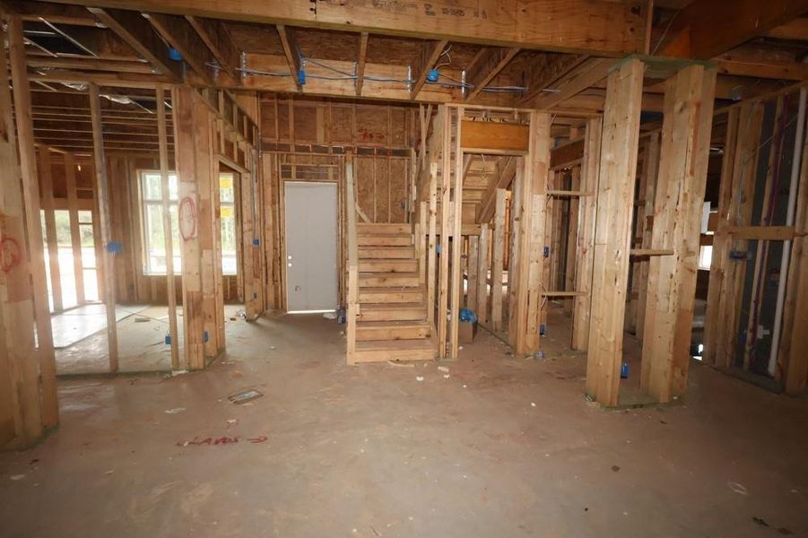 Spacious, unfurnished interior of a new home in The Woodlands Hills 70’, Willis (Image 14). Spacious, unfurnished interior of a new home in The Woodlands Hills 70’, Willis (Image 14).