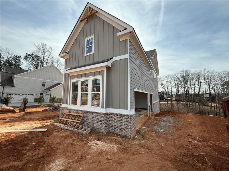 In-progress construction of a new home in , Jefferson, GA (Image 44).